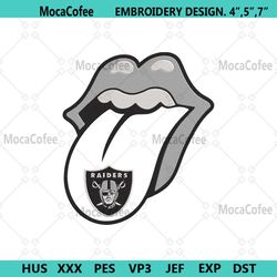 rolling stone logo las vegas raiders embroidery design download file