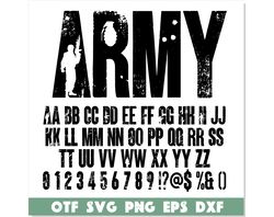 army font ttf, military font otf, military distressed font, military font svg, distressed font, military letters svg