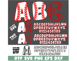 baseball font with stitches ttf svg png, baseball font svg layered, baseball font otf, kids sports font, baseball font