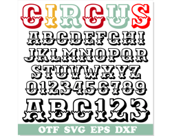 circus font otf, circus font svg cricut, carnival font, vintage font svg, circus svg, circus letters svg circus alphabet