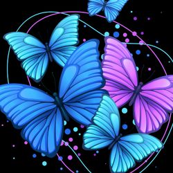 printable butterfly poster for immediate file download