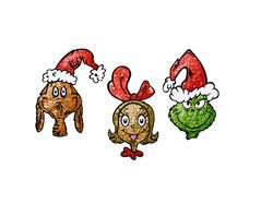grinch max cindy lou who png sequin,  lou who png, cindy lou who pink png, cindy lou who and max png,max and cindy lou w