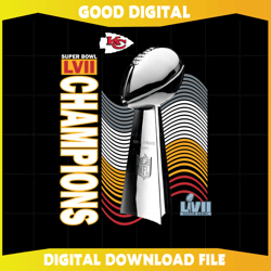 kansas city chiefs super bowl lvii champions lombardi trophy png, nfl svg, super bowl, super bowl svg, nfl football