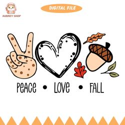 peace love fall svg, halloween svg, pumpkin svg, fall svg, ghost svg