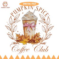 coquette pumpkin spice png, fall png, trendy fall design, pumpkin spice png, coquette, aesthetic png