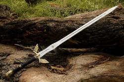 legend of zelda dark master sword replica with scabbard