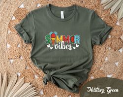 summer vibes shirt, ice cream shirt, summer vacation tee, summer lover shirt, summer party shirt, summer gifts, cool sum