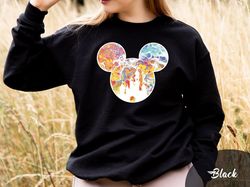 disney mickey ears sweatshirt, disney mickey sweatshirt, disney sweatshirt, mickey ears, disney colorful, disneyland swe