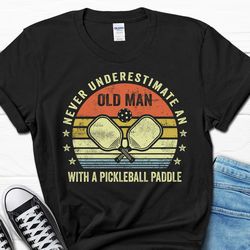 pickleball men's tee from wife, pickleball lover t-shirt, husband pickleball shirt, pickleball gift for men, pickleball