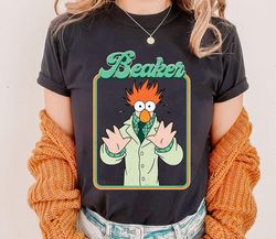 retro beaker y2k style shirt, the muppet tee, disney family vacation, disneyland trip