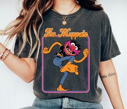 retro vintage the muppet y2k style shirt, disney family vacation, disneyland trip