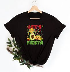 cinco de mayo shirt, lets fiesta shirt, mexican fiesta, 5 de mayo shirt, mexican festival shirt, fiesta party , latina t