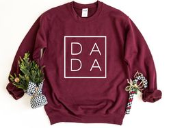 dada sweatshirt, gift for dada, father's day sweater, grandpa crewneck sweatshirt, father's day gift, grandpa gift, dadd