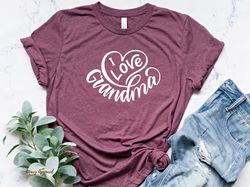 grandma shirt, i love grandma shirt, grandma gift, gift for grandma, future grandma gift, i love my nana, gift for nana