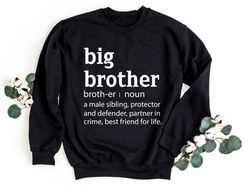 big brother sweatshirt, baby announcement sweater, sweatshirt, sweatshirt, big brother gift, gift for brother, sweater