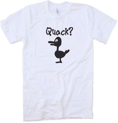 dad gift quack mens t shirt - funny shirt men - husband gift cool shirt graphic tee shirts duck funny shirt for