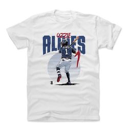 Ozzie Albies Men's Cotton T-Shirt - Atlanta Baseball Ozzie Albies Rise B