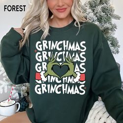 grinch christmas sweatshirt, grinch christmas shirt, christmas shirt, grinch shirt, christmas vibe, gift for all, grinch