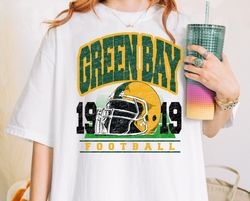 green bay football sweatshirt, vintage style green bay football crewneck sweatshirt, green bay merch, green bay shirt.