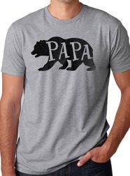 funny shirt men  papa bear  tshirt for men - gift from daughter to dad - dad gift - husband gift - papa gift - dad bear
