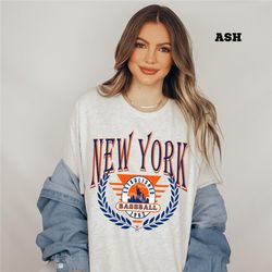 vintage new york baseball shirt, retro new york baseball t-shirt, new york tee, new york baseball graphic tee, new york