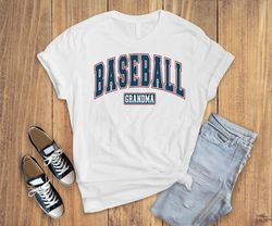 baseball grandma, professional grandma shirt ,personalized mother gift ,personalized mothers day gift shirt ,name specif