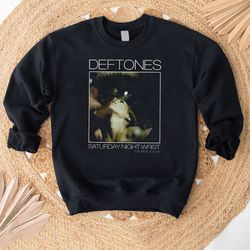 deftones shirt, deftones saturday night wrist new album shirt, saturday night wrist shirt, deftones vintage tee, deftone