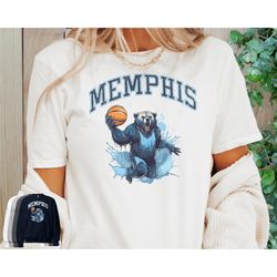 memphis basketball shirt, vintage memphis, memphis grizzlie shirt, memphis grizzlie gift, basketball shirt, grizzlie shi