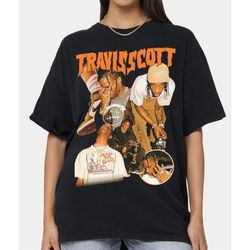 vintage travis scott rapper graphic tshirt - travis scott vintage graphic tee