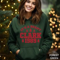 its a beaut clark sweatshirt, christmas vacation sweater, cute womens holiday top, griswold christmas sweatshirt, cozy w