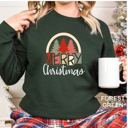 merry christmas tree shirt, cute christmas family shirt, christmas tree holiday shirt, santa hat christmas shirt, santa