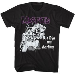 Misfits Die Die My Darling Punk Rock Music Shirt