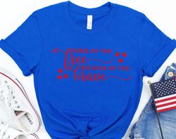 home of the free because of the brave,4th of july 2024 shirt,freedom shirt,fourth of july,patriotic shirt,independence d