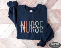 labor and delivery nurse sweatshirt, gift for nurse, l&d nurse, mother baby, ld nurse sweatshirt, baby nurse, nurse appr