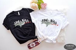 love bites valentine sweatshirt, valentines shirt, baby shark tee, boys shark love valentine sweater, sarcastic valentin