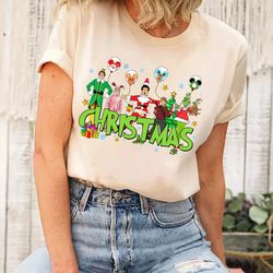 christmas friends shirts, disneyland grinchmas sweatshirt, christmas grinch sweatshirt, christmas movie tee, 90s movie t