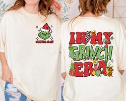 retro in my grinch era sweatshirt, grinch eras tour shirt, grinchmas shirt, christmas family shirt, very merry christmas