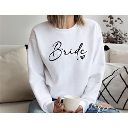 bride sweatshirt, bridal gift, bridal shower gift, newlywed gift, engagement gift, brides gift, wifey shirt, bride gift,
