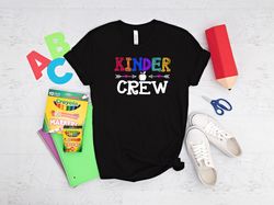 kindergarten crew shirt, hello kindergarten shirt, kindergarten shirt, back to school shirt, kindergarten kids shirt, sc