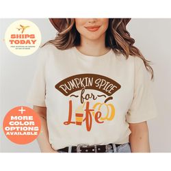 pumpkin spice shirt, let there be pumpkin spice shirt, pumpkin spice season shirt, pumpkin spice fall shirt, cute fall t