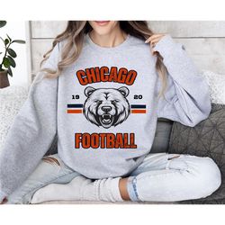 chicago bears vintage sweatshirt chicago bears football sweatshirt bears shirt gift for bears football fan chicago bears