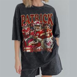 vintage patrick mahomes shirt, america football sweatshirt, football fan gifts