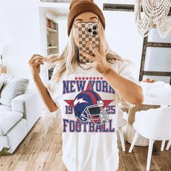 comfort colors giant football shirt, new york football shirt, vintage style giants shirt, ny football shirt, gift for gi