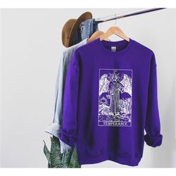 optional tarot card hoodies, mystic tarot card sweater, tarot card sweatshirt, sweater for tarot lovers, gift for tarot
