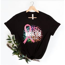 cancer fighter shirt, leopard breast cancer shirt, pink ribbon shirt, cancer awareness tshirt, warrior shirt, cancer sup