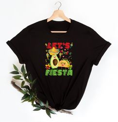 cinco de mayo shirt, lets fiesta shirt, mexican fiesta, 5 de mayo shirt, mexican festival shirt, fiesta party , latina t