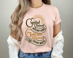 witchy clothing alt clothing mental health shirt occult shirt witchcraft crystals tshirt oversized shirt spiritual cloth