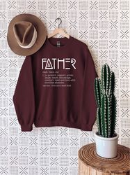 father sweatshirt unisex sweatshirt  father definition  fathers day sweatshirt  fathers day hoodie  gift for father gift