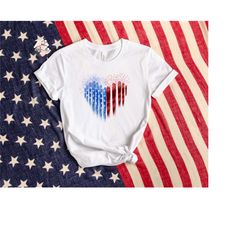 american flag heart shirt, usa flag shirt, american flag tshirt ,cute flag heart tee, flag heart shirt, flag heart, amer