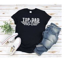 top dad shirt, dad shirt, dad gift, fathers day shirt, fathers day gift, best dad shirt, star dad tee, dad gift idea